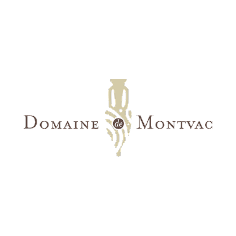 Domaine de Montvac- Gigondas logo domaine de montvac 800x800 white